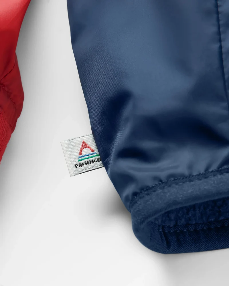 Dusk Isolierte Anorak - Stahlblau
