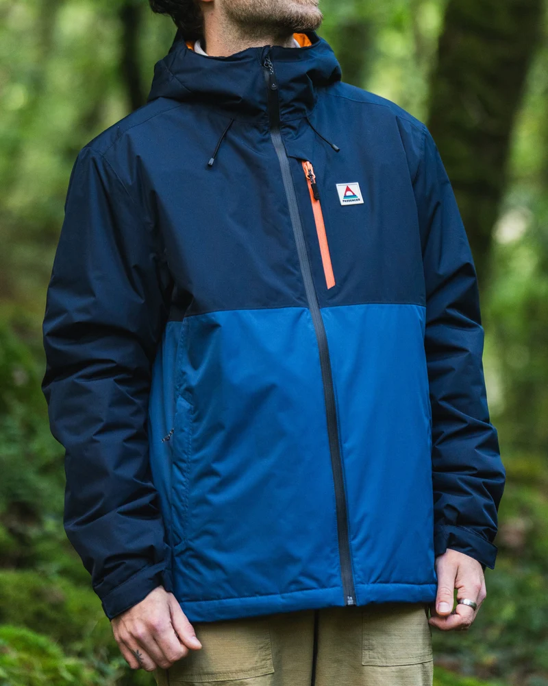 Shadow Thermore® isolierte, wasserabweisende Jacke - Dunkles Denim/ Tiefes Marineblau