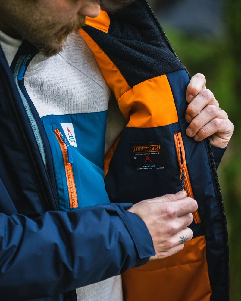 Shadow Thermore® isolierte, wasserabweisende Jacke - Dunkles Denim/ Tiefes Marineblau