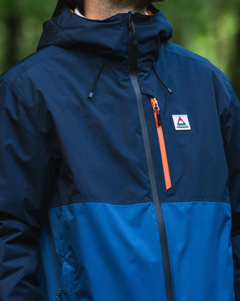 Shadow Thermore® isolierte, wasserabweisende Jacke - Dunkles Denim/ Tiefes Marineblau