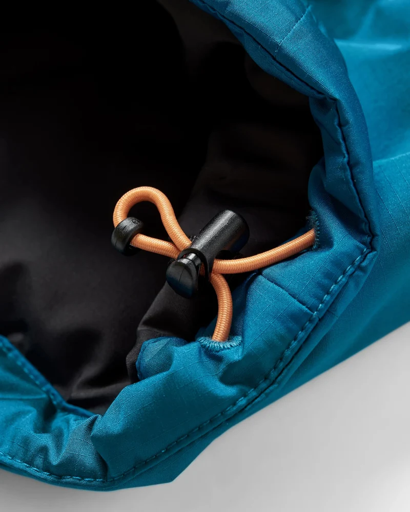 Terrain isolierte wasserabweisende Jacke - Korsarblau/Aprikose