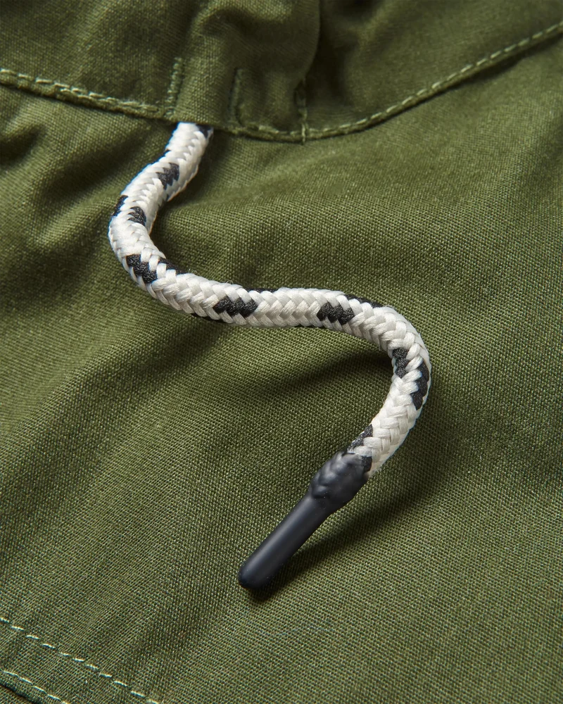 Discover Sherpa Lined Jacket - Tannengrün