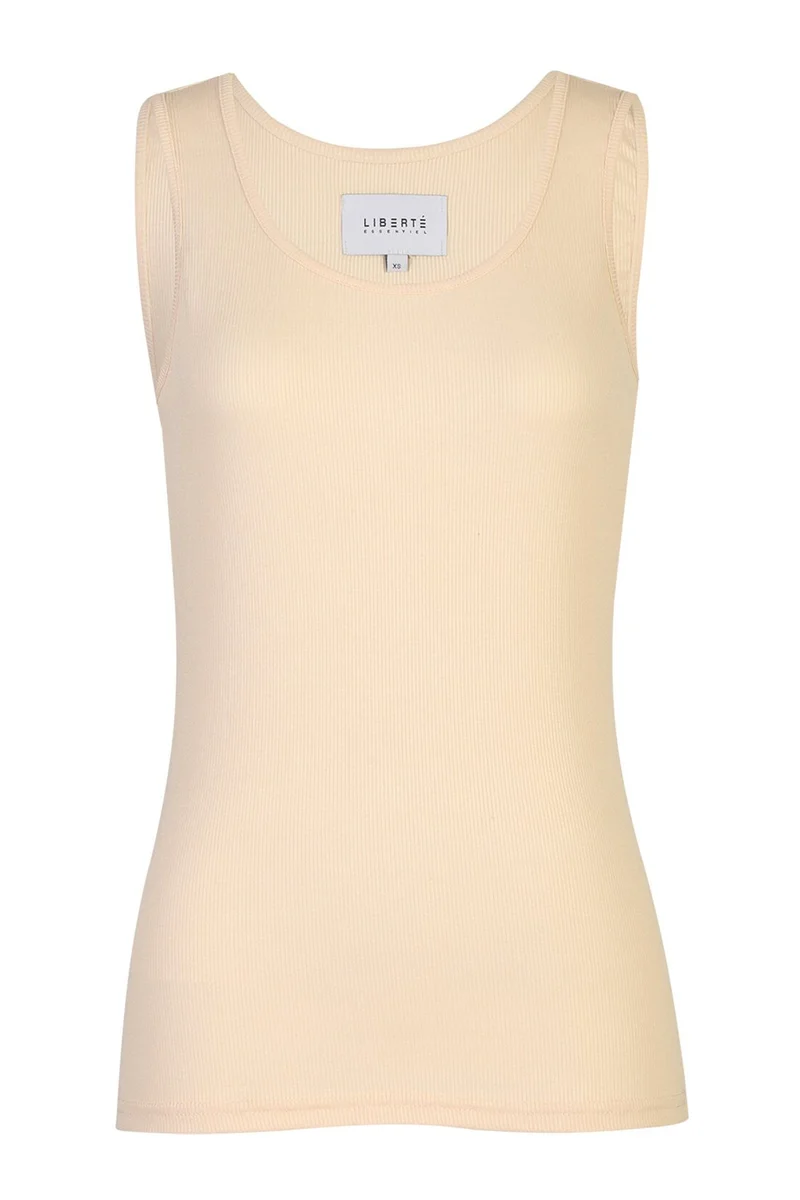 Natalia Tank Top | Ivory Solid