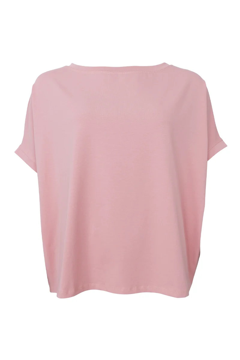 May Loose Blouse | Rose | Top fra Black Colour