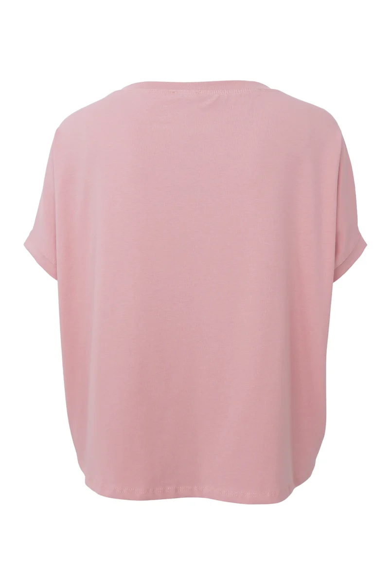 May Loose Blouse | Rose | Top fra Black Colour