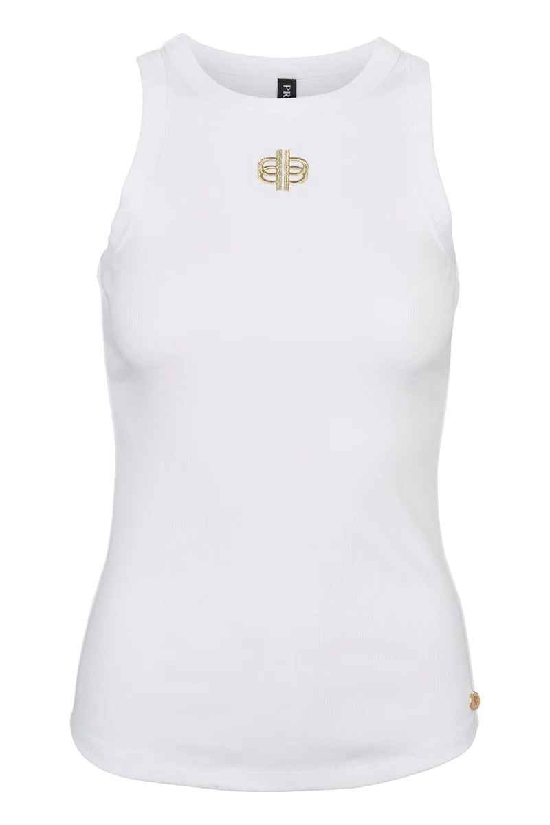 Norma Tank Top | White | Top fra Prepair