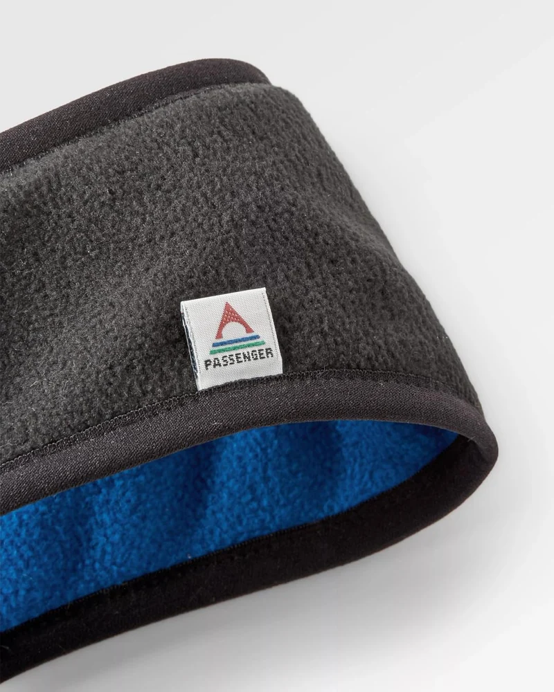Larch Polar Fleece Stirnband - Schwarz