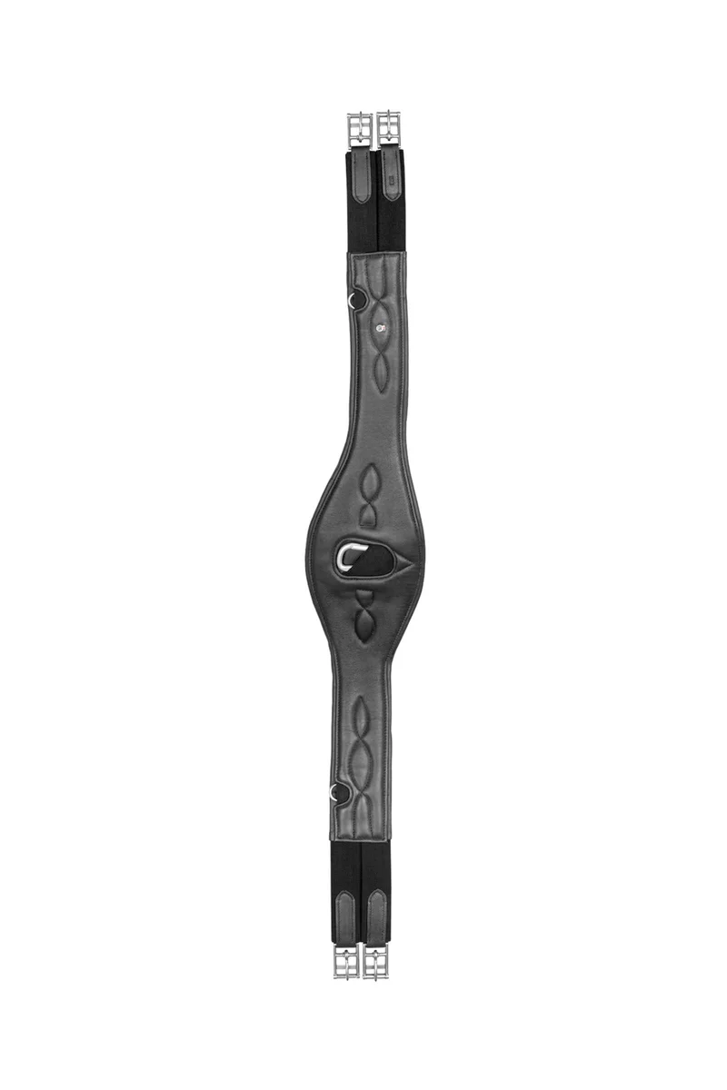 Comfort Ledergurt, Lang Black 140 cm