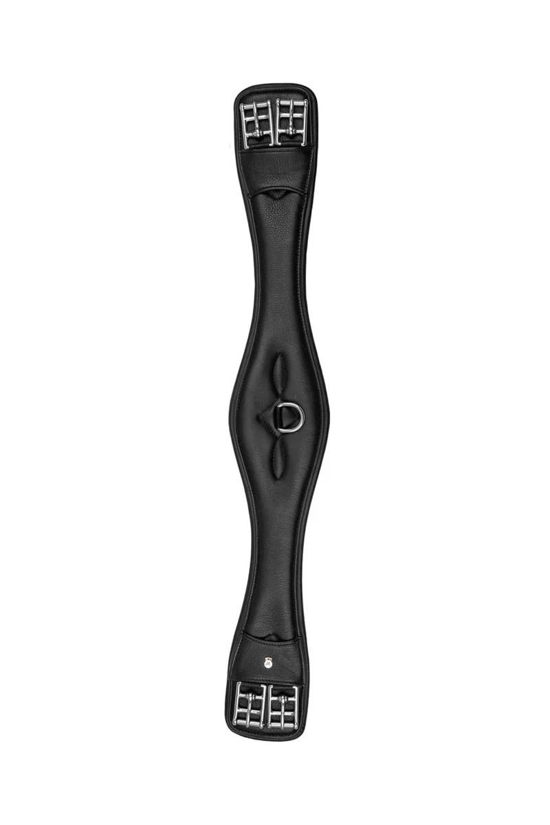 Comfort Ledergurt, Kurz Black 75 cm