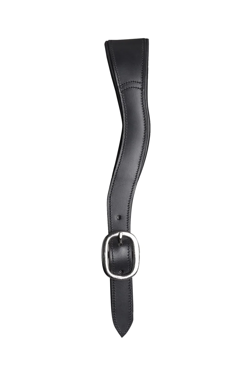 S-Line anatomisches Lederhalfter Black WB