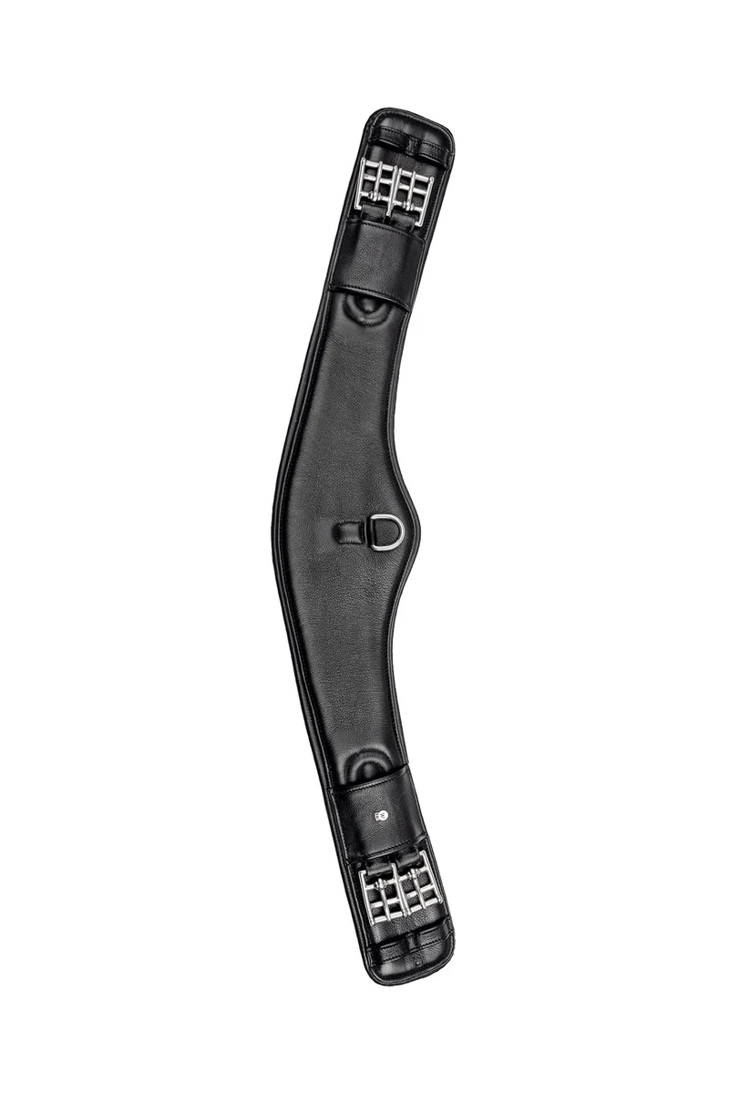 Contour Ledergurt, Kurz Black 75 cm