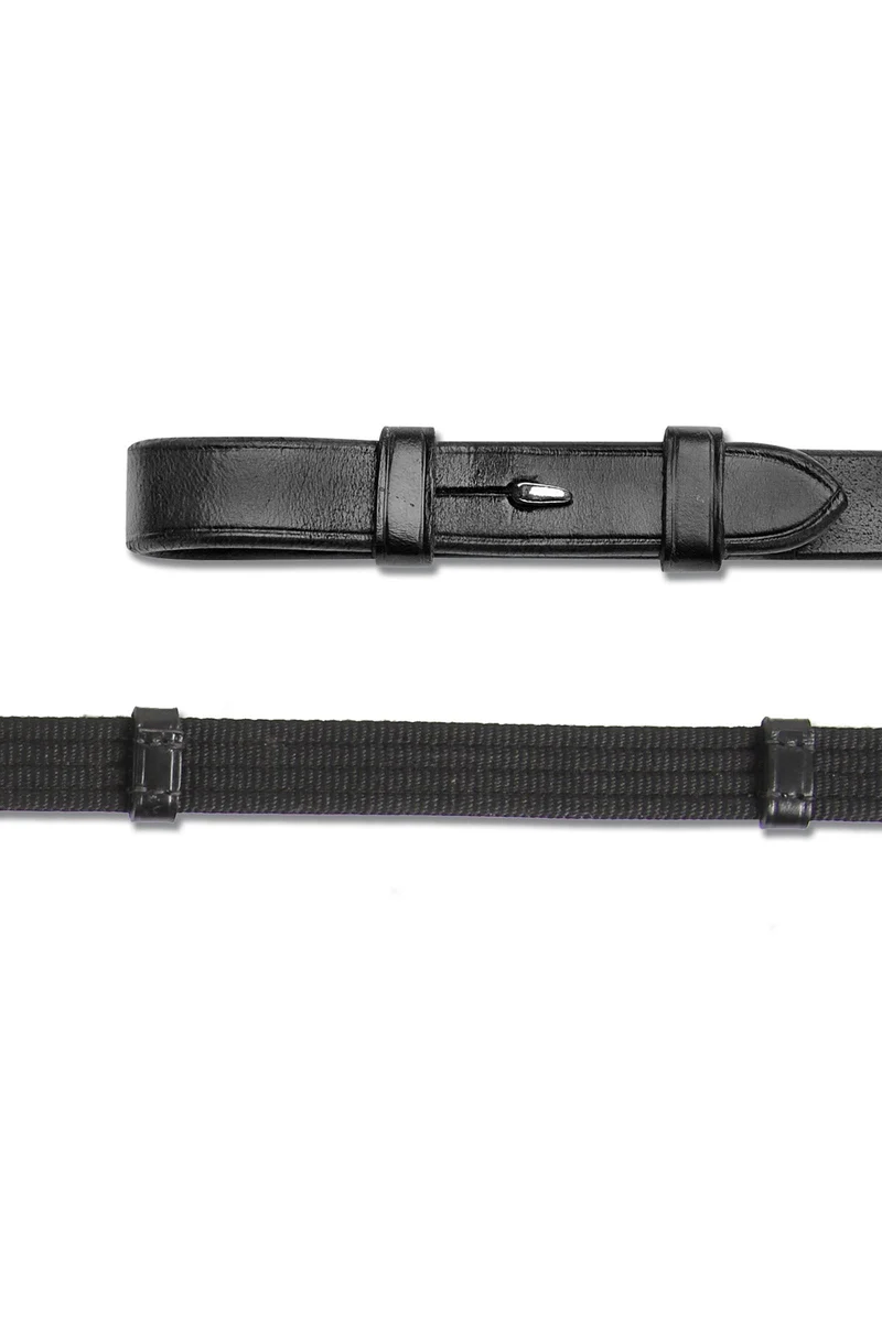 Gurtzügel mit Haken, 19 mm Black Einheitsgröße