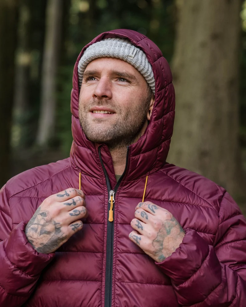 Roamer Isolierjacke - Weinrot