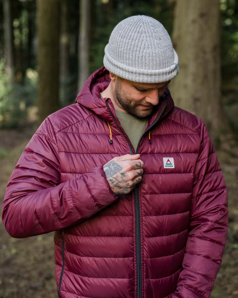 Roamer Isolierjacke - Weinrot