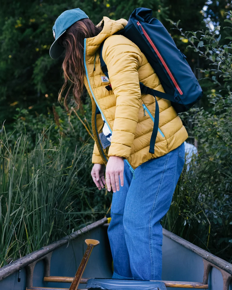 Pow Isolierte Jacke - Senfgelb