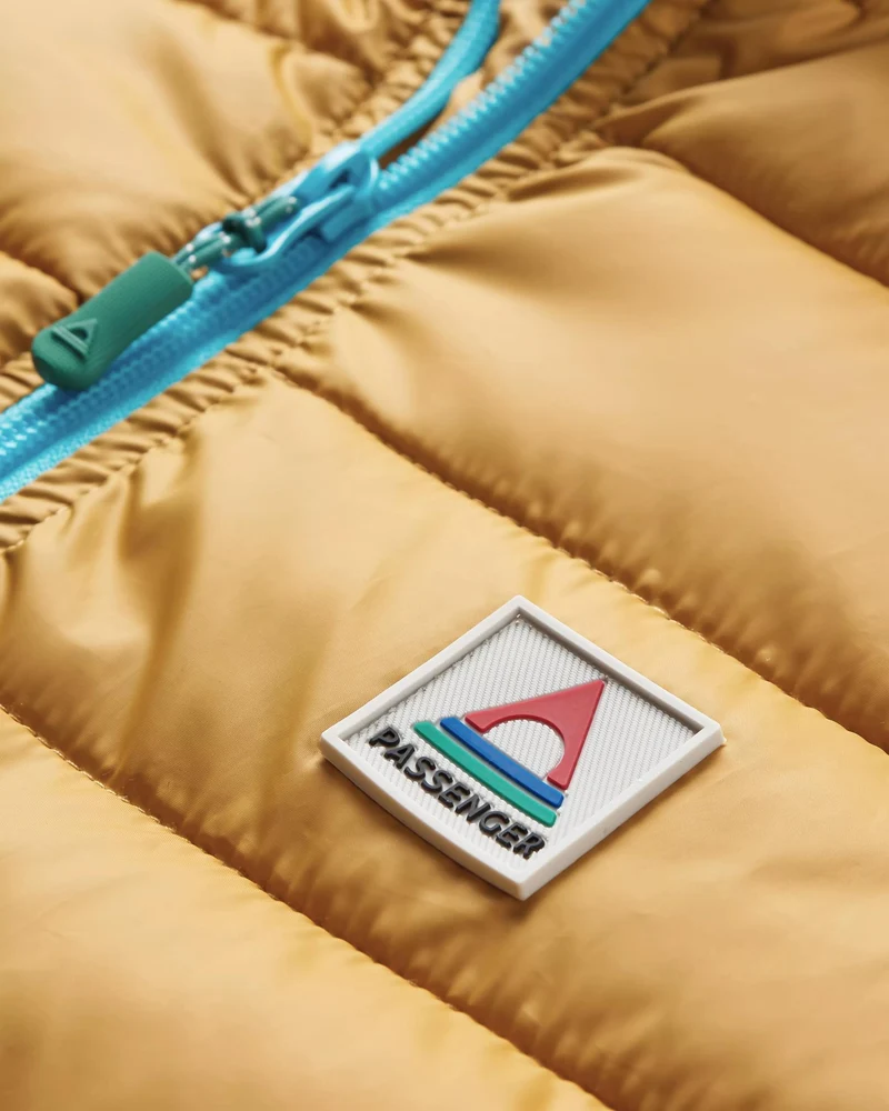 Pow Isolierte Jacke - Senfgelb