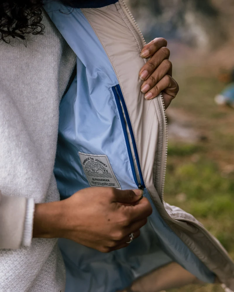 Flora Lange Isolierte Parka - White Pepper