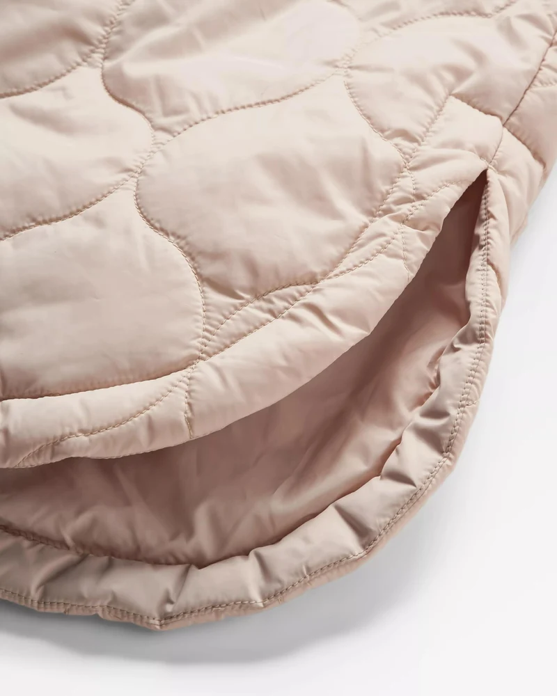 Flora Lange Isolierte Parka - White Pepper