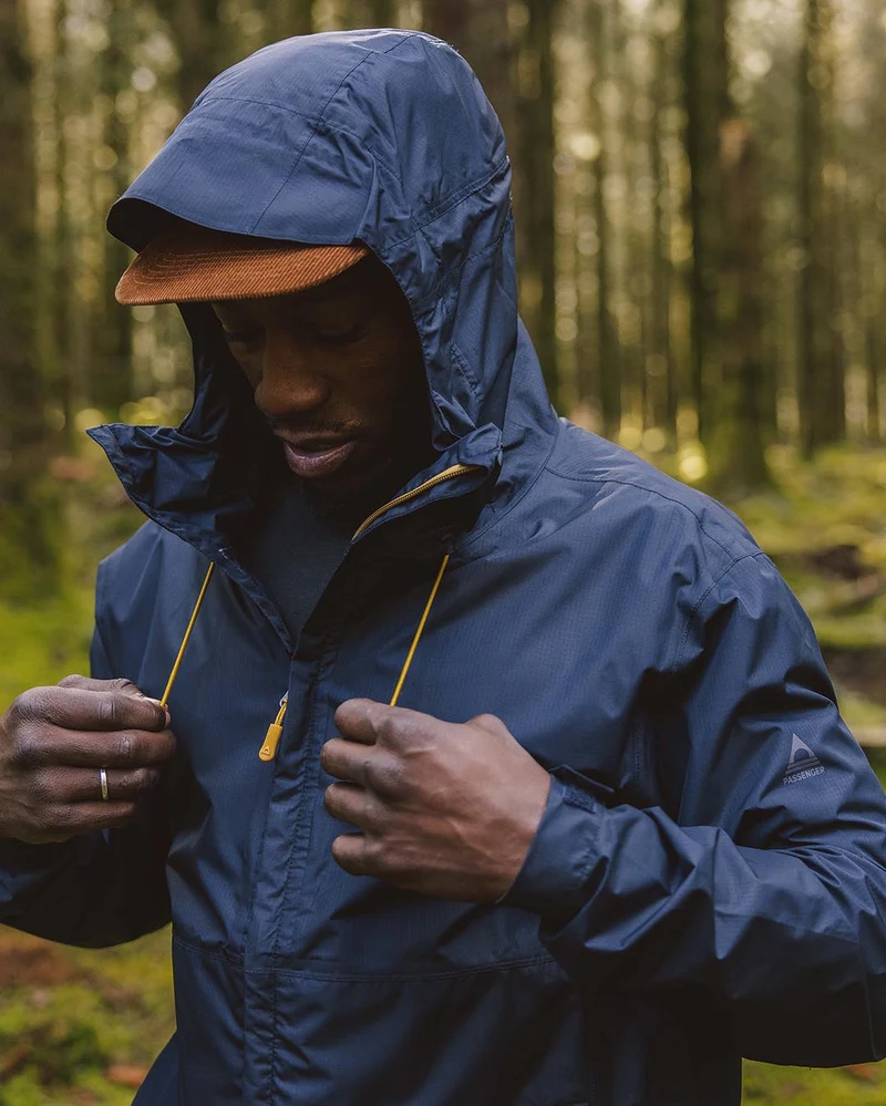 Echo Wasserabweisende Jacke - Tiefes Marineblau