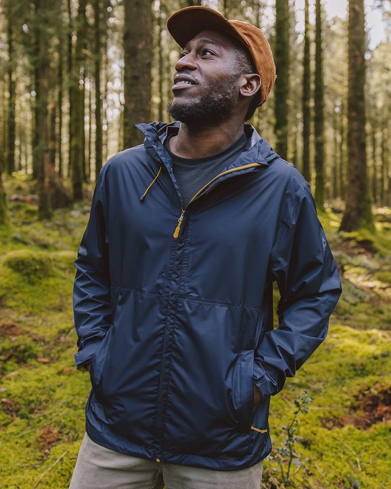 Echo Wasserabweisende Jacke - Tiefes Marineblau