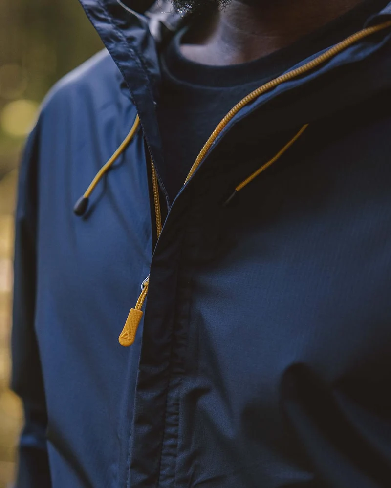 Echo Wasserabweisende Jacke - Tiefes Marineblau