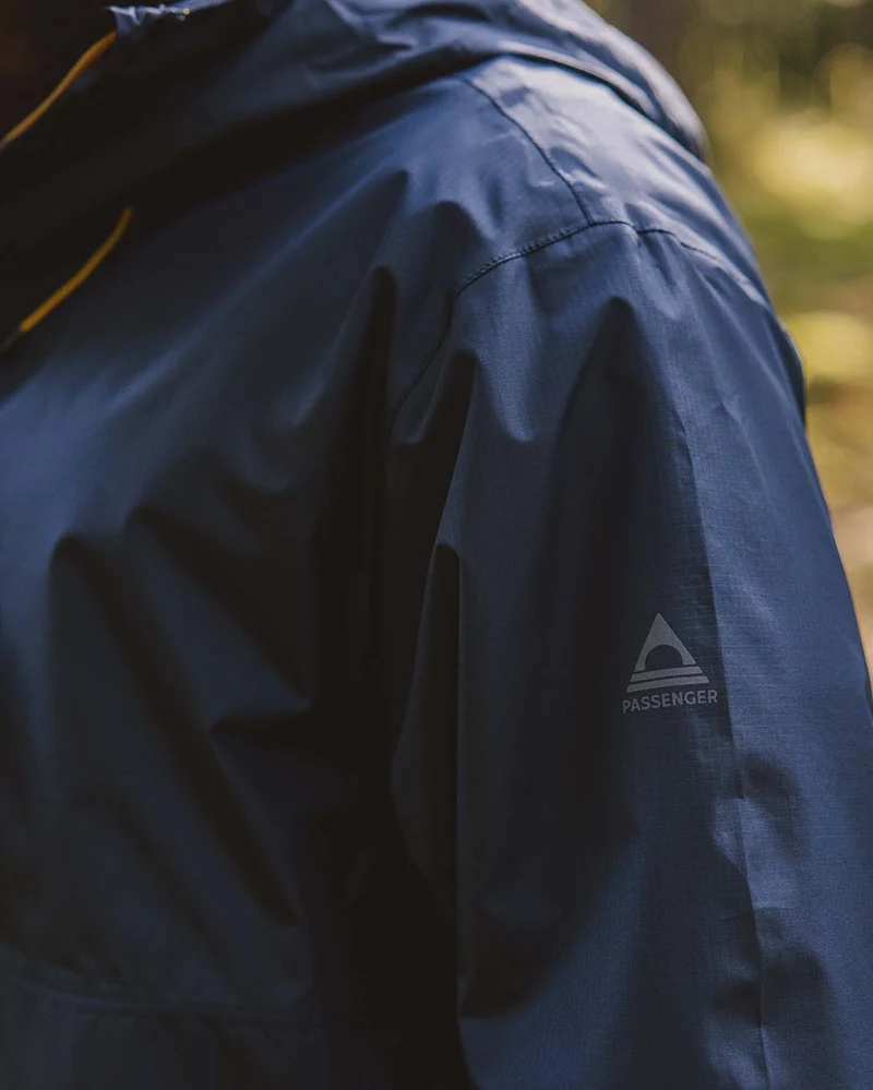 Echo Wasserabweisende Jacke - Tiefes Marineblau