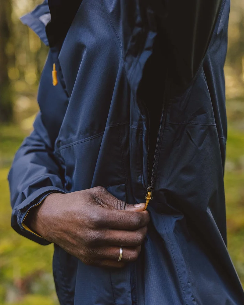 Echo Wasserabweisende Jacke - Tiefes Marineblau