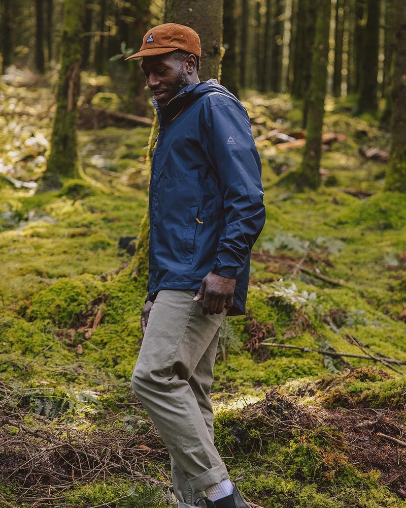 Echo Wasserabweisende Jacke - Tiefes Marineblau