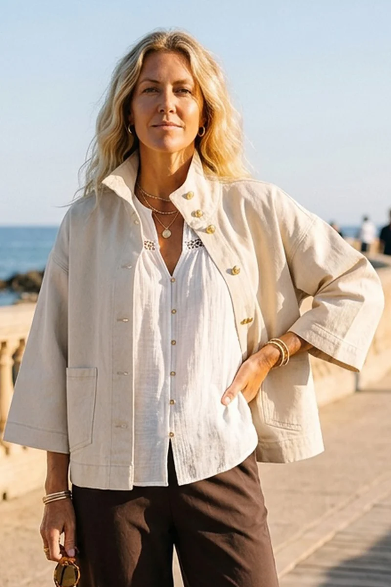 Bree Jacket | Off white | Jakke fra Prepair