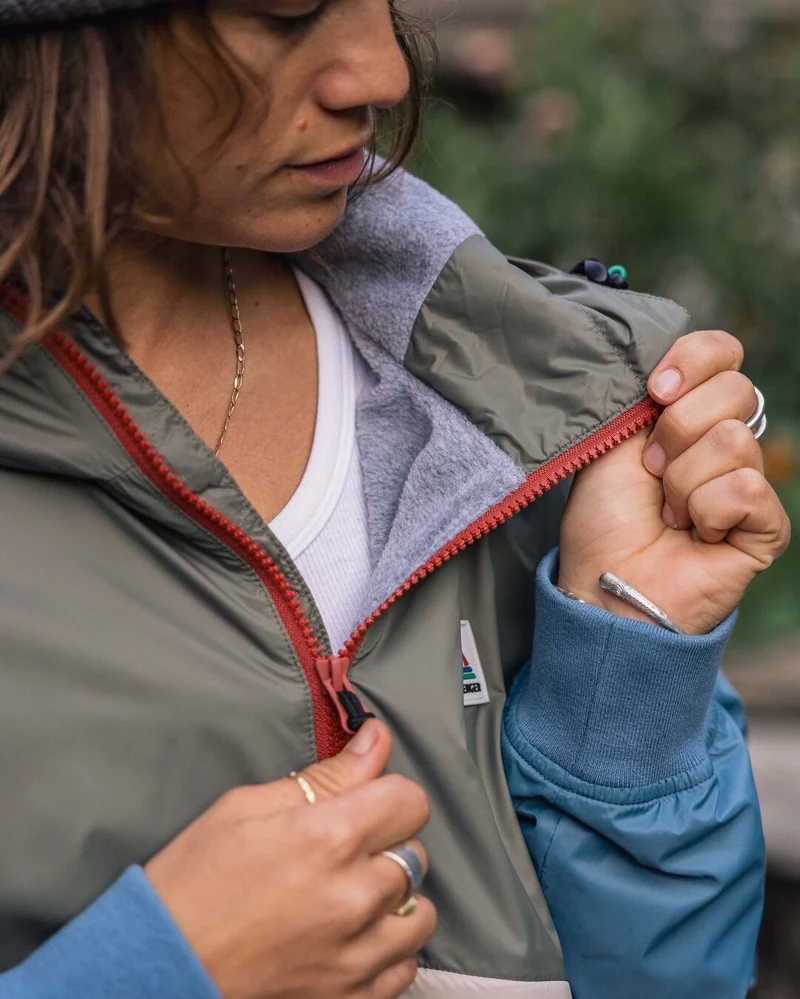 Moonlight Isolierte Anorak - Staubiges Olive