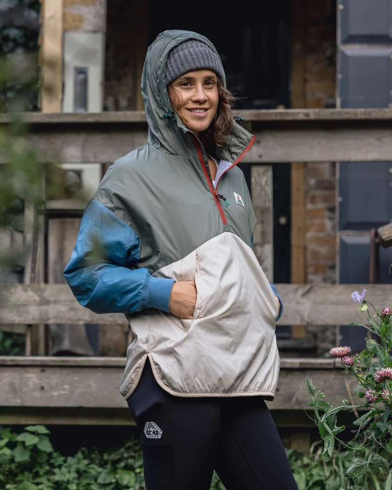 Moonlight Isolierte Anorak - Staubiges Olive
