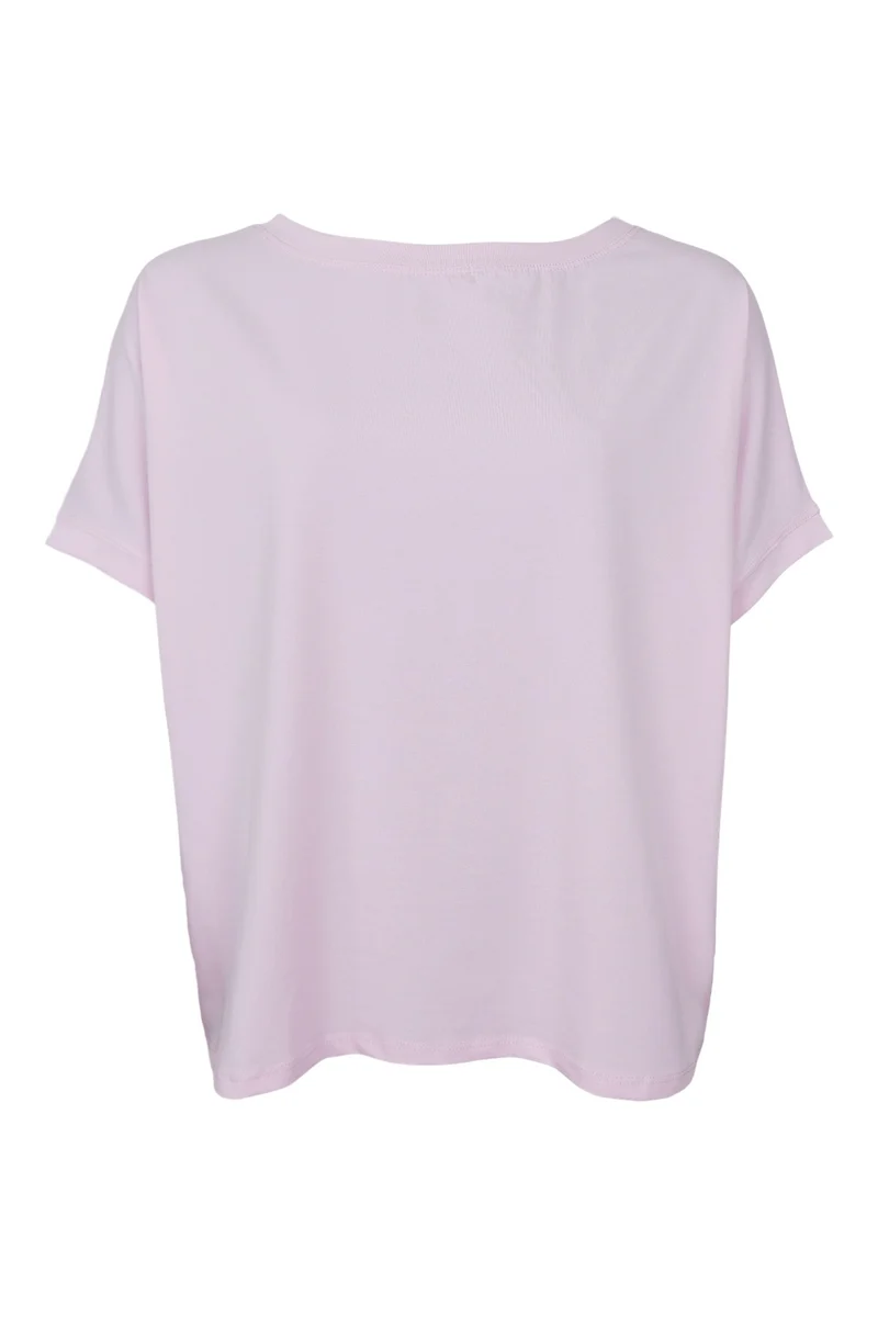 May Loose Blouse | Baby Rose | Top fra Black Colour