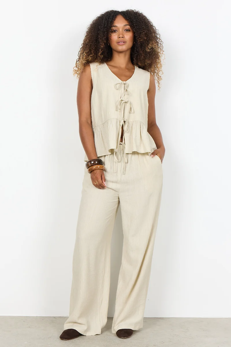 Rama Tie Top | Sand | Top fra Statebird