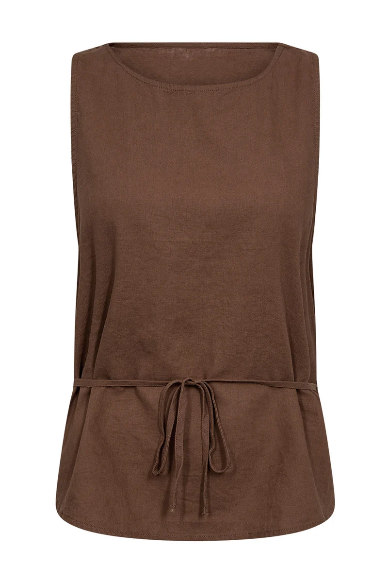 Chloe Coco Top | Brun | Top fra French Laundry