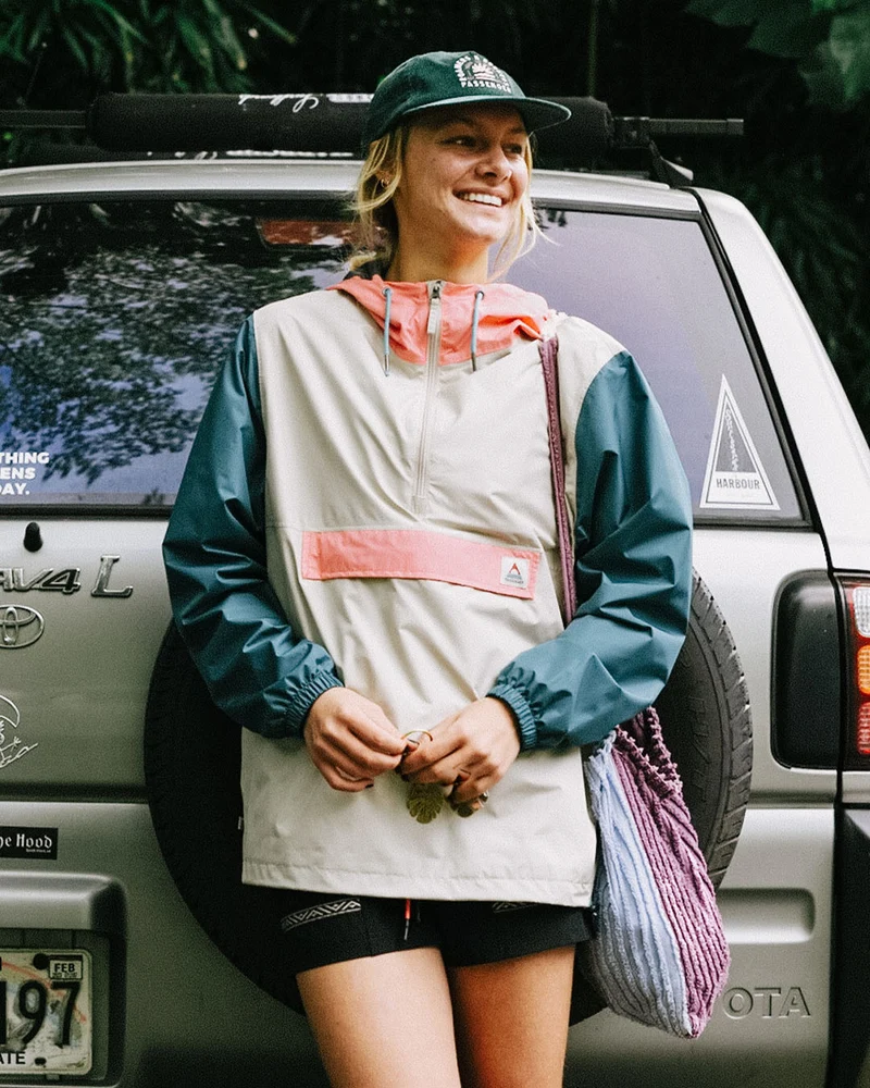 Eden Oversized Wasserabweisende Jacke - Feder