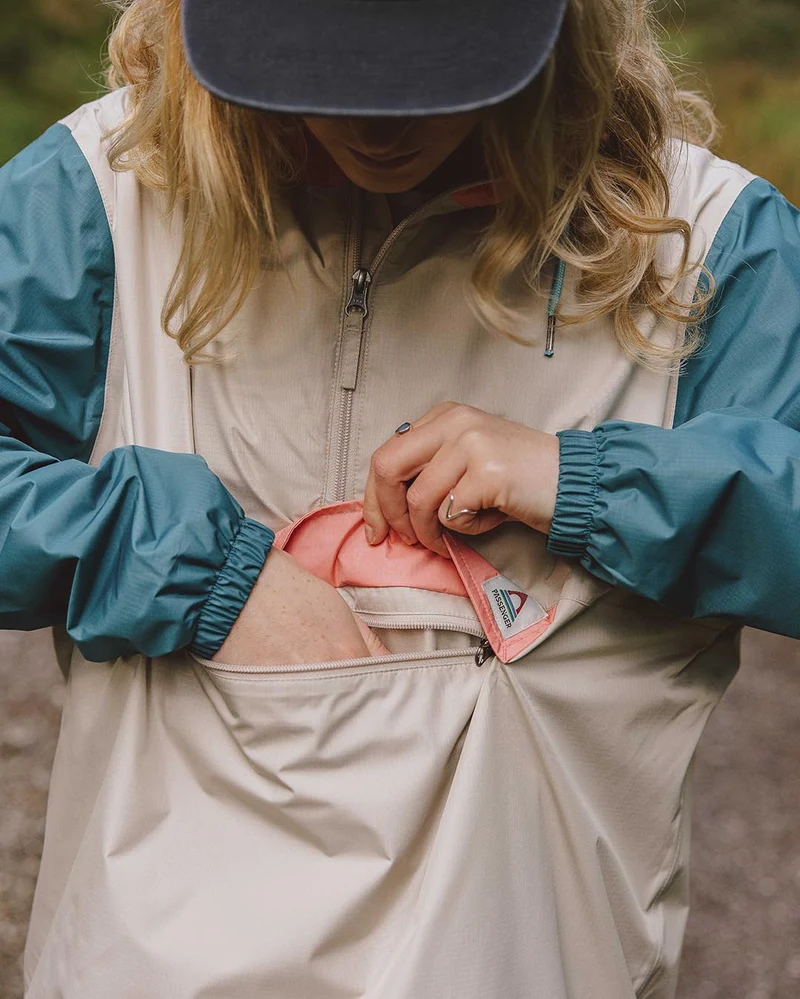 Eden Oversized Wasserabweisende Jacke - Feder