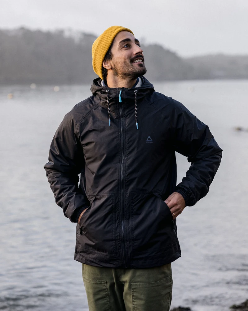 Tallows wasserabweisende Jacke - True Black