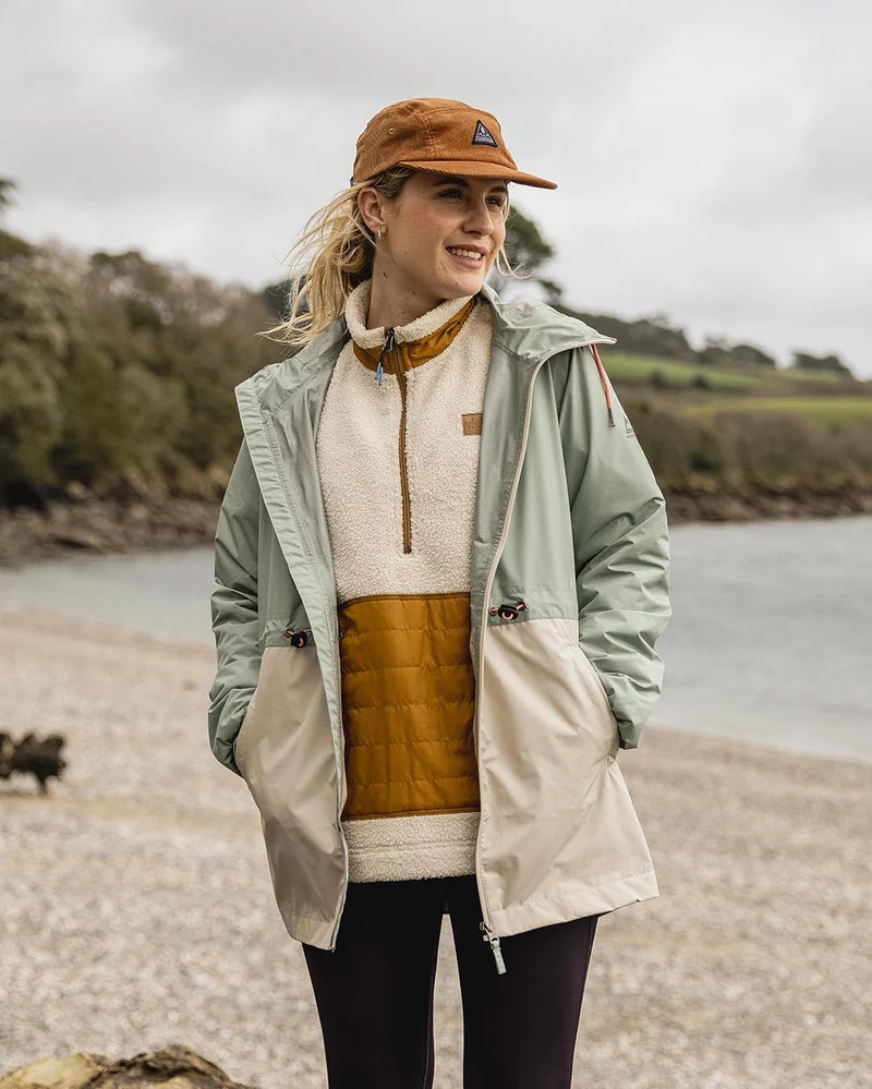 Nimbin Reißverschluss Wasserabweisende Jacke - Pistachio