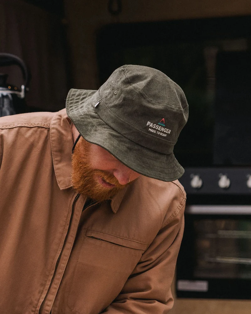Forest Cord Fischerhut - Khaki