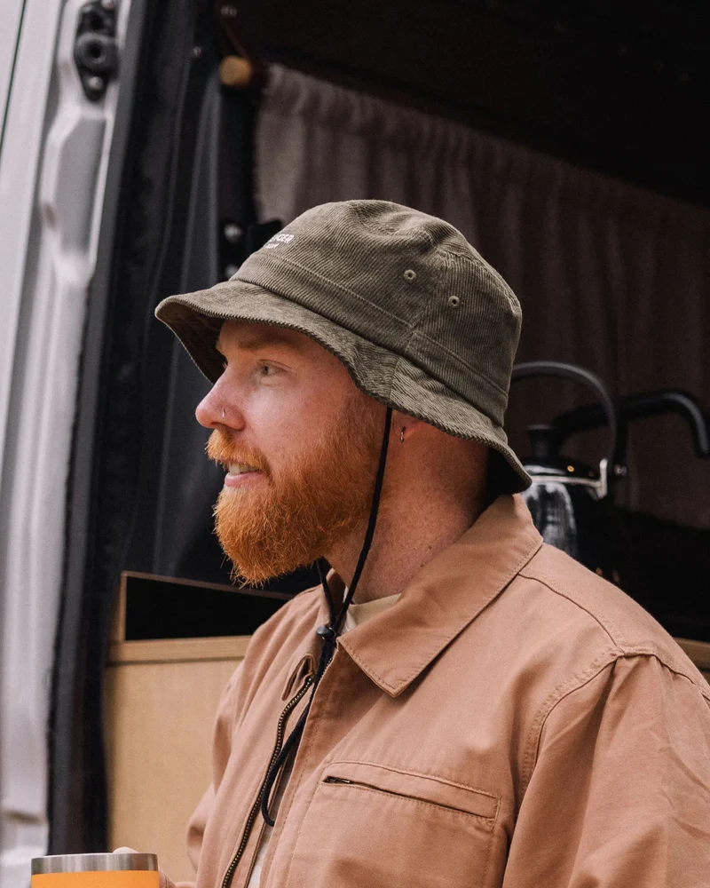 Forest Cord Fischerhut - Khaki