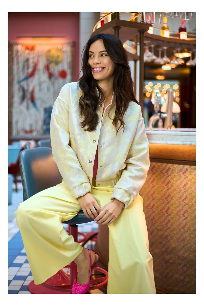 Jackline Bomber Jacket | Lt. Yellow | Jakke fra Black Colour