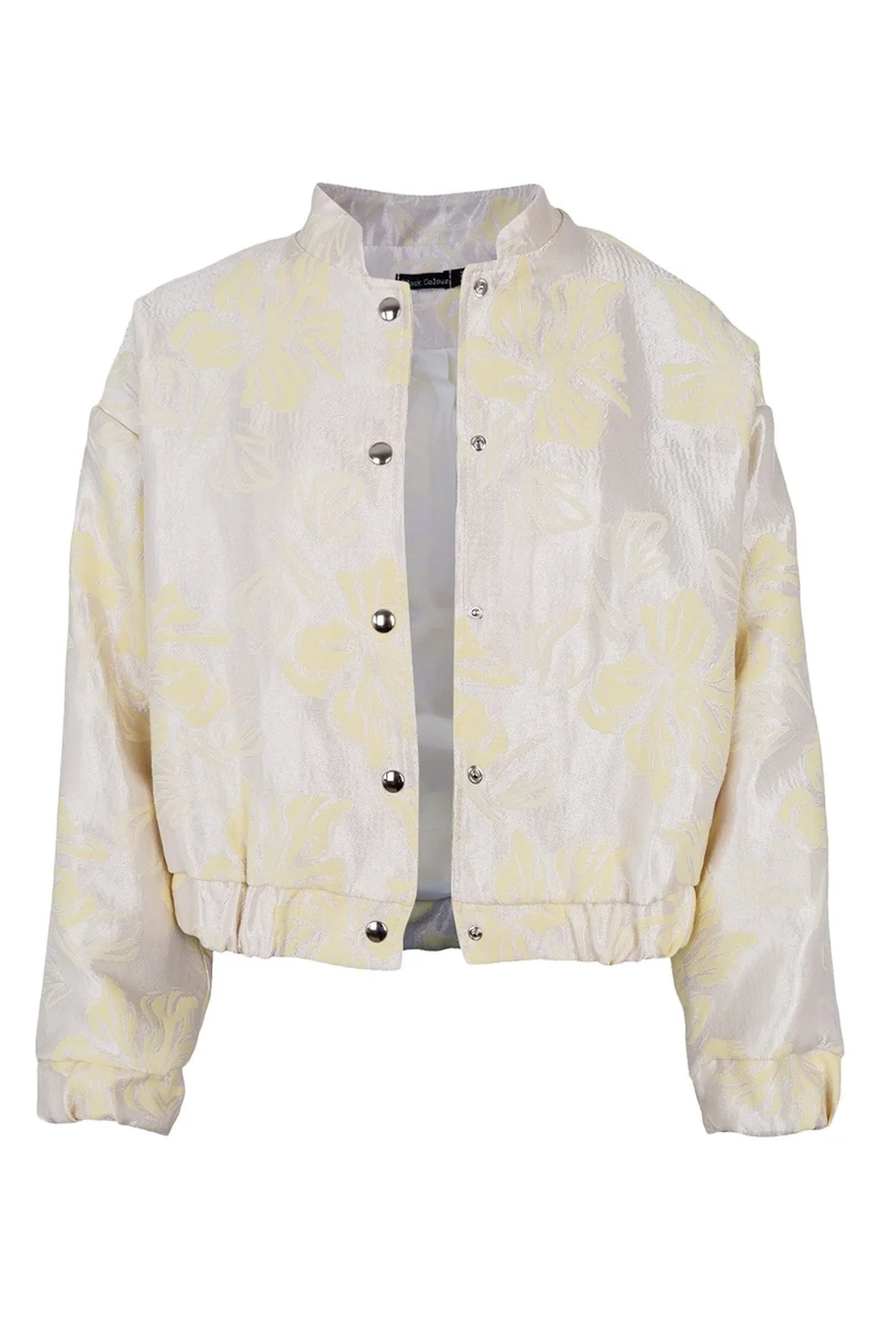 Jackline Bomber Jacket | Lt. Yellow | Jakke fra Black Colour