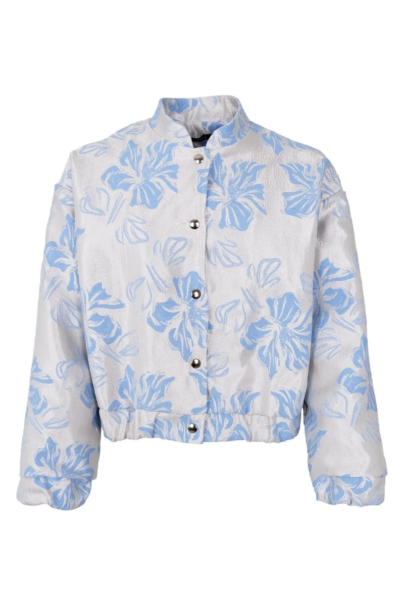 Jackline Bomber Jacket | Lt. Blue | Jakke fra Black Colour