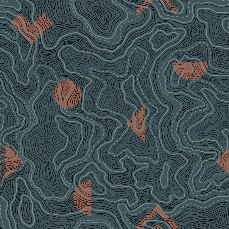 Twilight Schlafsack - Mittelmeer Karte