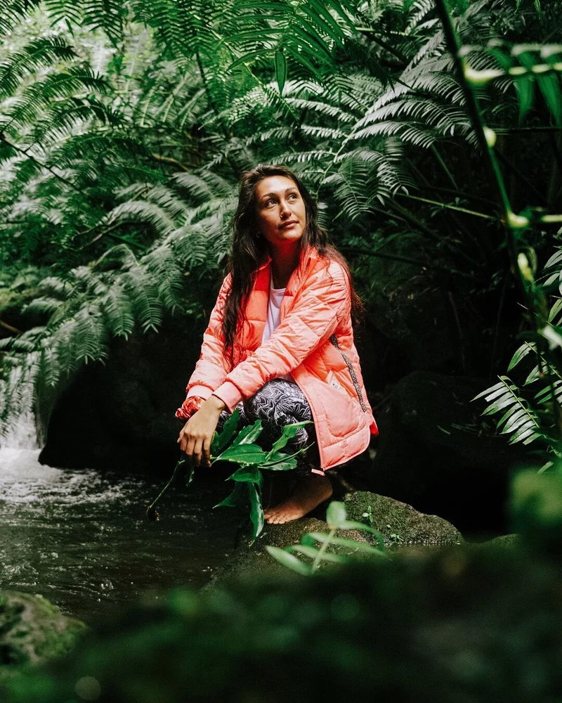 Lorelei Oversized Isolierte Jacke - Muschelrosa