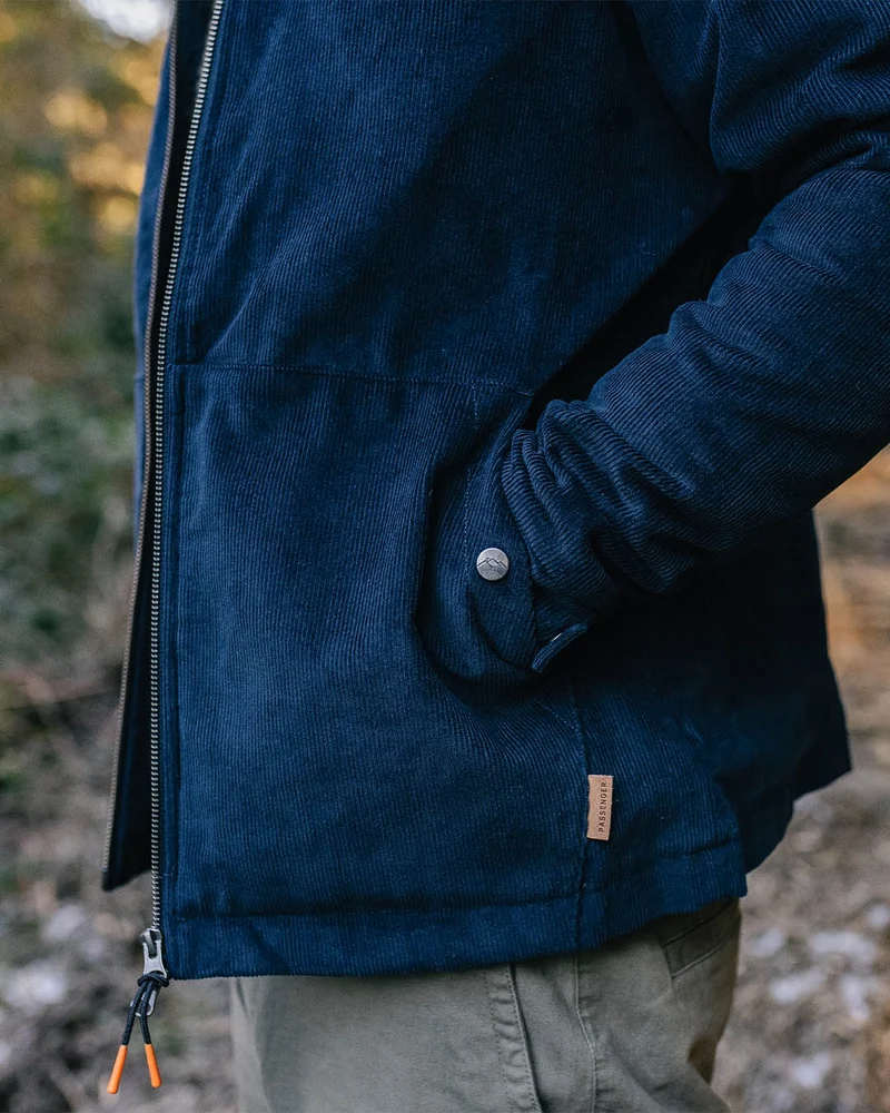 Alder Cordjacke - Dunkles Marineblau