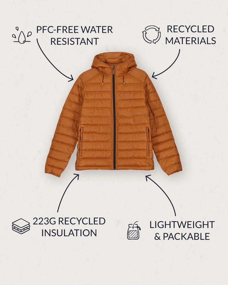 Roamer Isolierjacke - Glasierter Ingwer