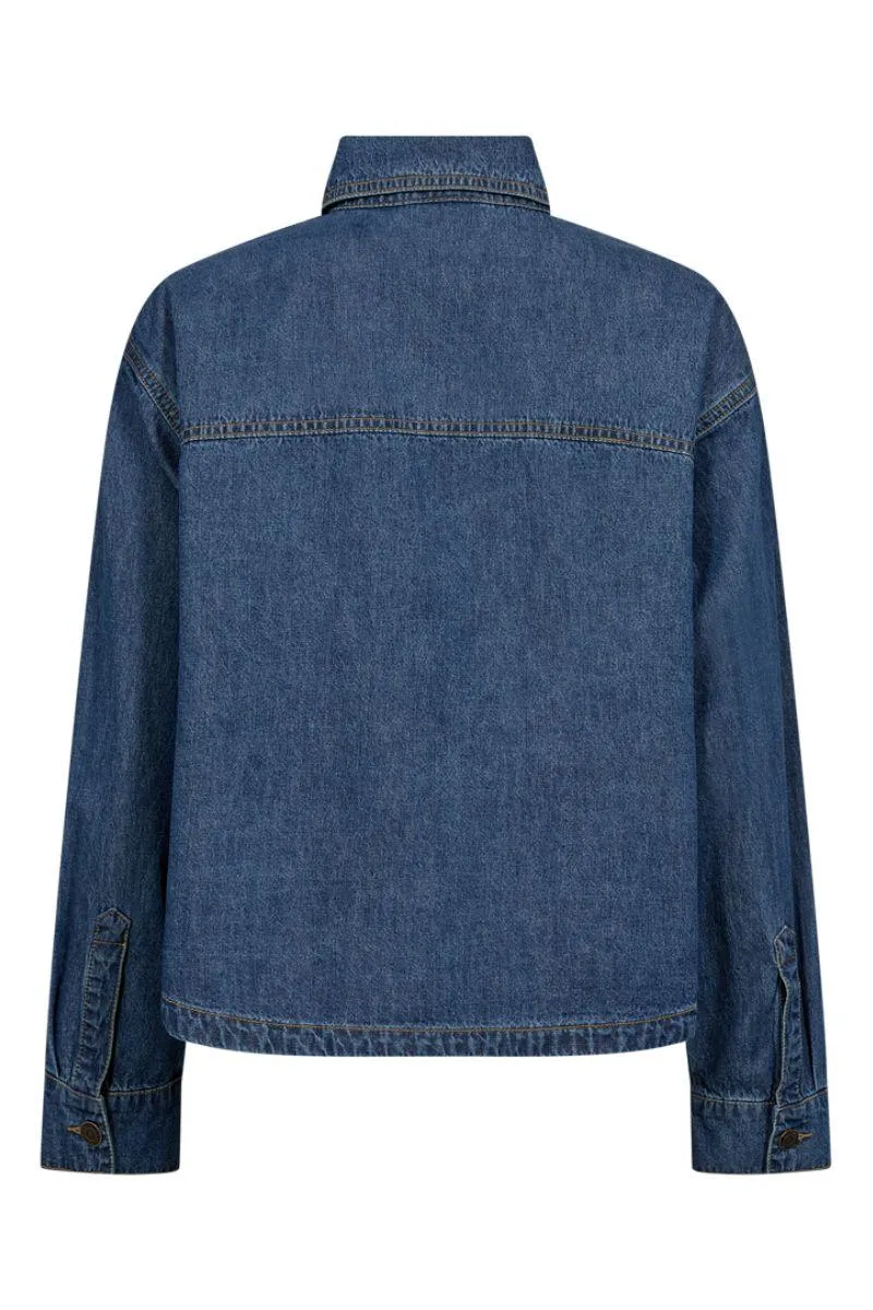 Lisea Jacket 212054 | Medium Blue Denim | Jakke fra Freequent