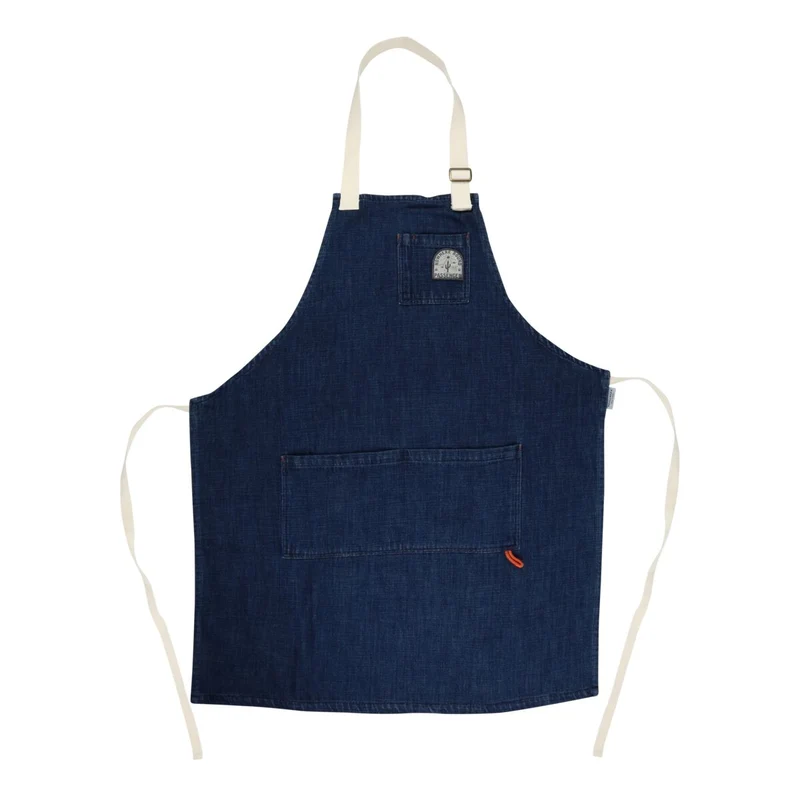 Yard Bio-Baumwoll-Denim-Schürze - Dunkler Denim