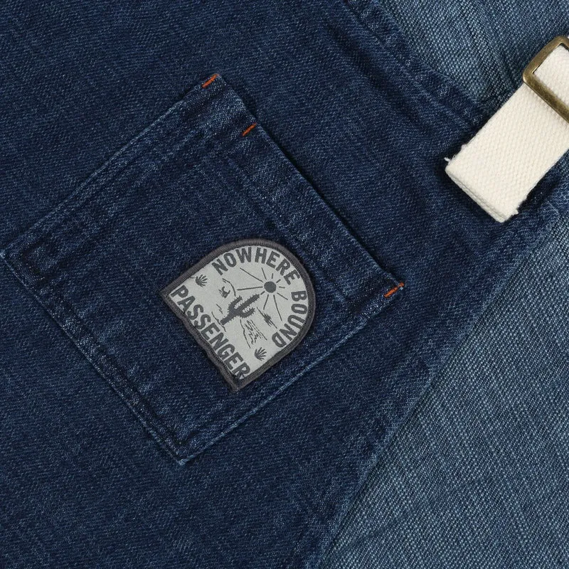 Yard Bio-Baumwoll-Denim-Schürze - Dunkler Denim